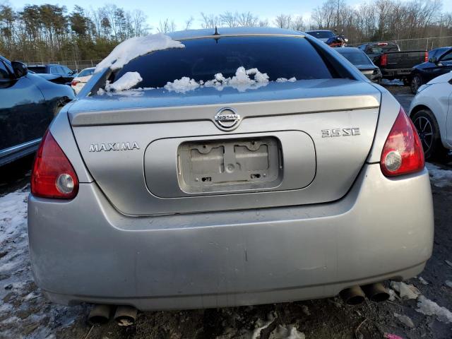 1N4BA41E54C923074 - 2004 NISSAN MAXIMA SE SILVER photo 6