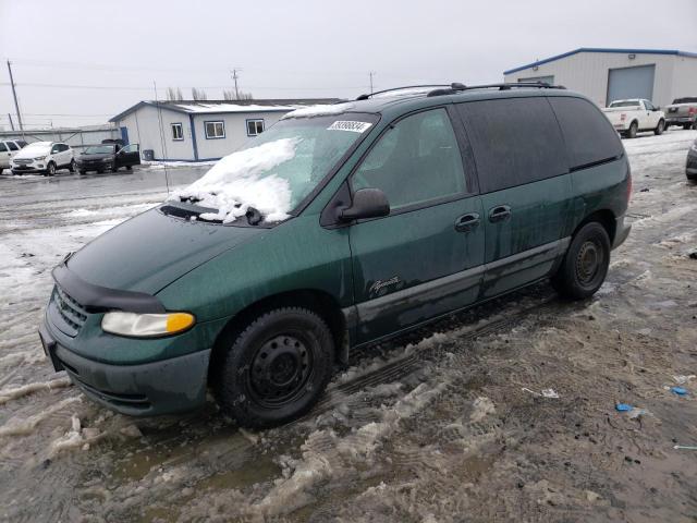2P4GP45G7XR395040 - 1999 PLYMOUTH VOYAGER SE GREEN photo 1