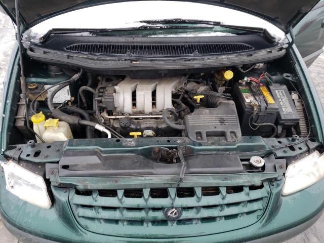 2P4GP45G7XR395040 - 1999 PLYMOUTH VOYAGER SE GREEN photo 12