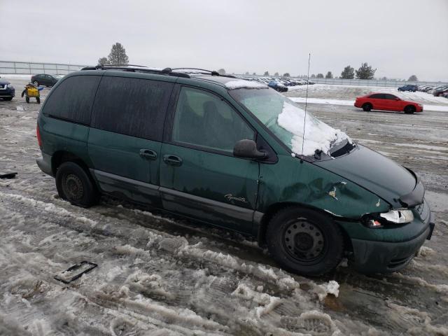 2P4GP45G7XR395040 - 1999 PLYMOUTH VOYAGER SE GREEN photo 4