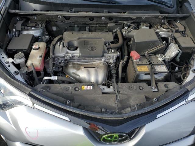 JTMWFREV3JJ206524 - 2018 TOYOTA RAV4 ADVENTURE GRAY photo 11