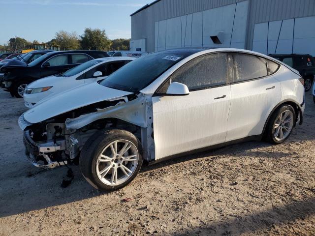 5YJYGDEE0MF228355 - 2021 TESLA MODEL Y WHITE photo 1