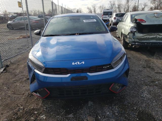 3KPF44AC5NE449140 - 2022 KIA FORTE GT BLUE photo 5