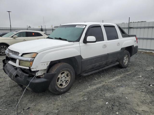 3GNEC12T54G129368 - 2004 CHEVROLET AVALANCHE C1500 WHITE photo 1