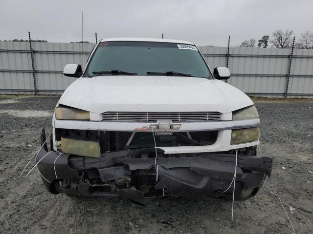 3GNEC12T54G129368 - 2004 CHEVROLET AVALANCHE C1500 WHITE photo 5