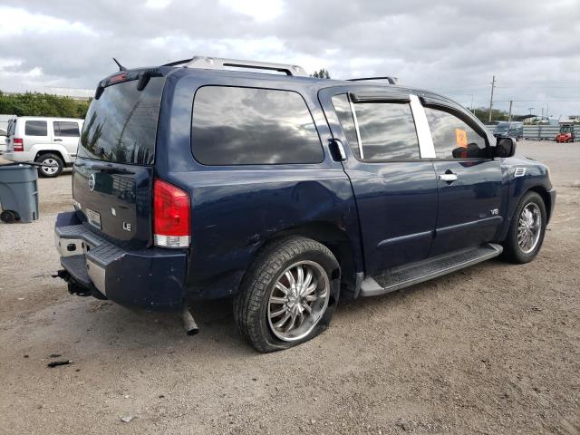 5N1AA08A56N734347 - 2006 NISSAN ARMADA SE BLUE photo 3