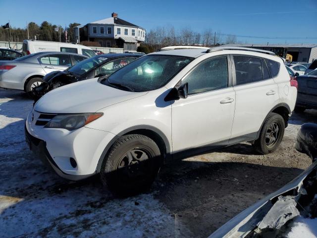 2T3BFREV1FW384908 - 2015 TOYOTA RAV4 LE WHITE photo 1