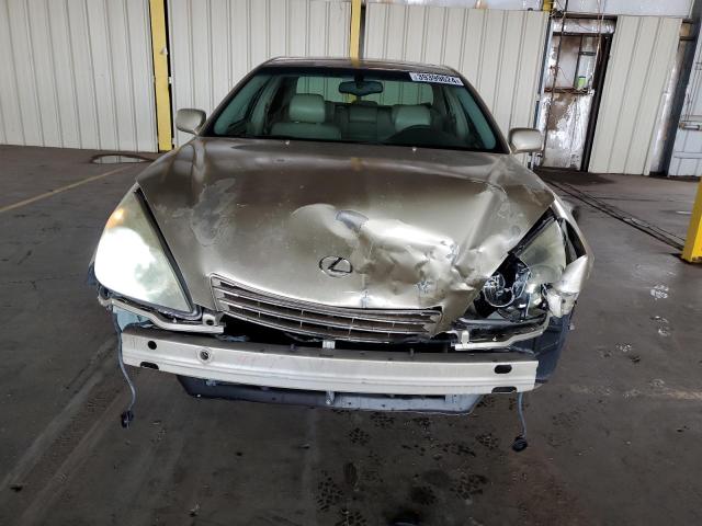 JTHBF30G130136209 - 2003 LEXUS ES 300 TAN photo 5