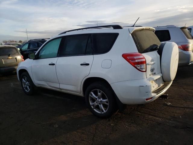 2T3BK4DV8BW039627 - 2011 TOYOTA RAV4 WHITE photo 2