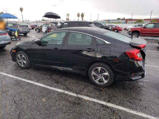 2HGFC2F66KH541272 - 2019 HONDA CIVIC LX BLACK photo 2