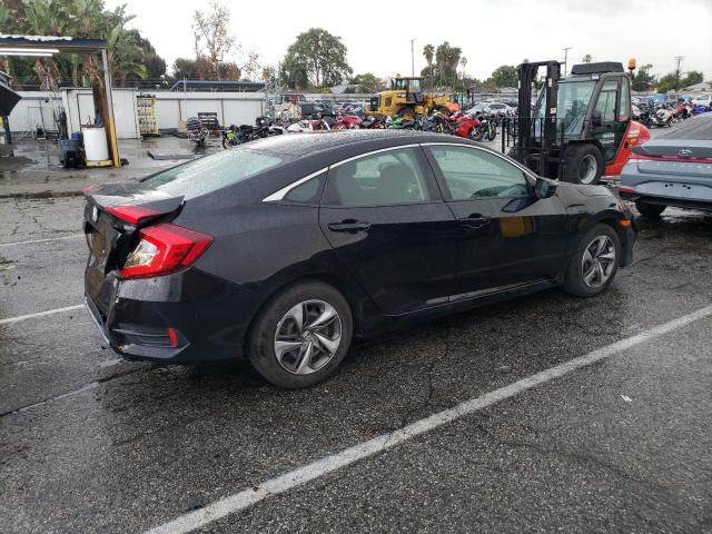 2HGFC2F66KH541272 - 2019 HONDA CIVIC LX BLACK photo 3