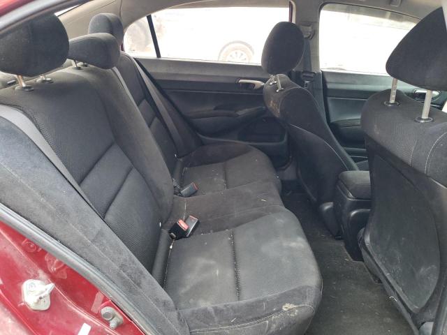 19XFA16649E027666 - 2009 HONDA CIVIC LX-S Շագանակագույն լուսանկար 10