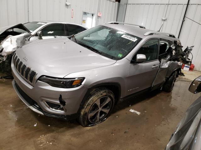 1C4PJMDX3KD345271 - 2019 JEEP CHEROKEE LIMITED SILVER photo 1