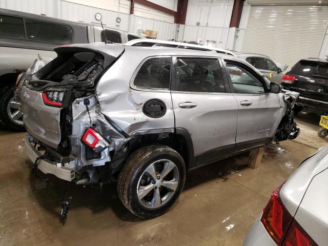 1C4PJMDX3KD345271 - 2019 JEEP CHEROKEE LIMITED SILVER photo 3