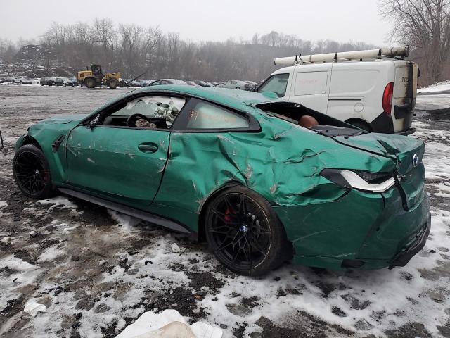 WBS43AZ0XRCN53406 - 2024 BMW M4 COMPETITION GREEN photo 2