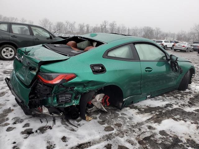 WBS43AZ0XRCN53406 - 2024 BMW M4 COMPETITION GREEN photo 3