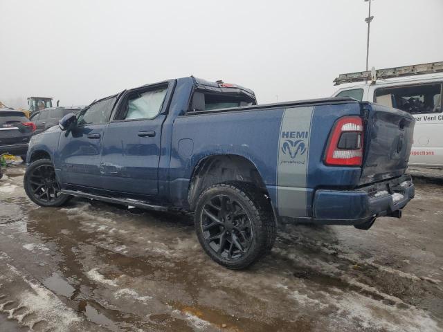 1C6SRFLT3LN256025 - 2020 RAM 1500 REBEL BLUE photo 2