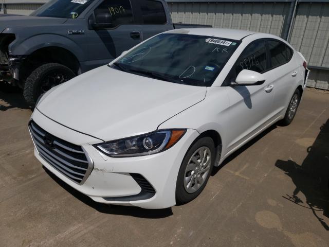 5NPD74LF4HH168288 - 2017 HYUNDAI ELANTRA SE WHITE photo 2