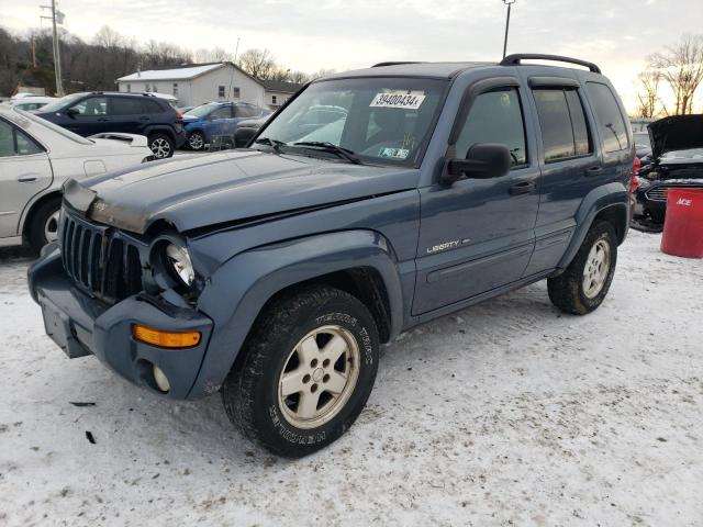 1J4GL58K22W349440 - 2002 JEEP LIBERTY LIMITED BLUE photo 1