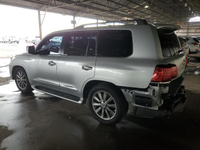 JTJHY7AX6A4049677 - 2010 LEXUS LX 570 SILVER photo 2