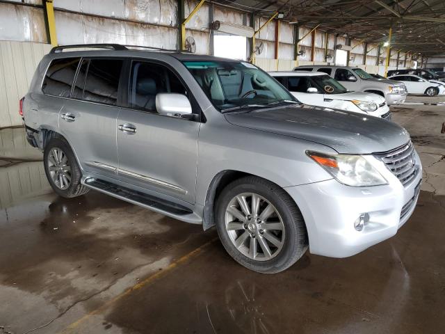 JTJHY7AX6A4049677 - 2010 LEXUS LX 570 SILVER photo 4