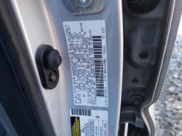 3TMJU62N26M011057 - 2006 TOYOTA TACOMA DOUBLE CAB PRERUNNER SILVER photo 12