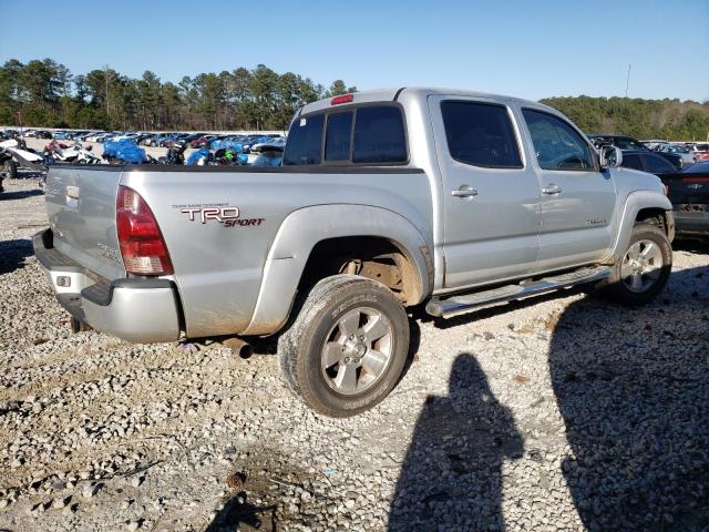 3TMJU62N26M011057 - 2006 TOYOTA TACOMA DOUBLE CAB PRERUNNER SILVER photo 3