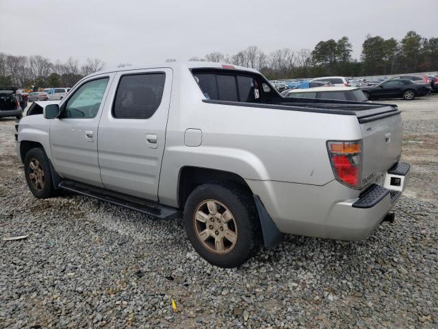 2HJYK16516H572183 - 2006 HONDA RIDGELINE RTL SILVER photo 2