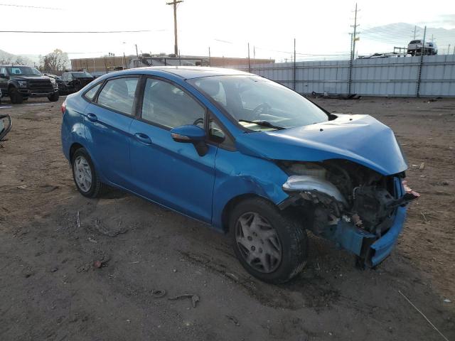 3FADP4BJ0DM147468 - 2013 FORD FIESTA SE BLUE photo 4