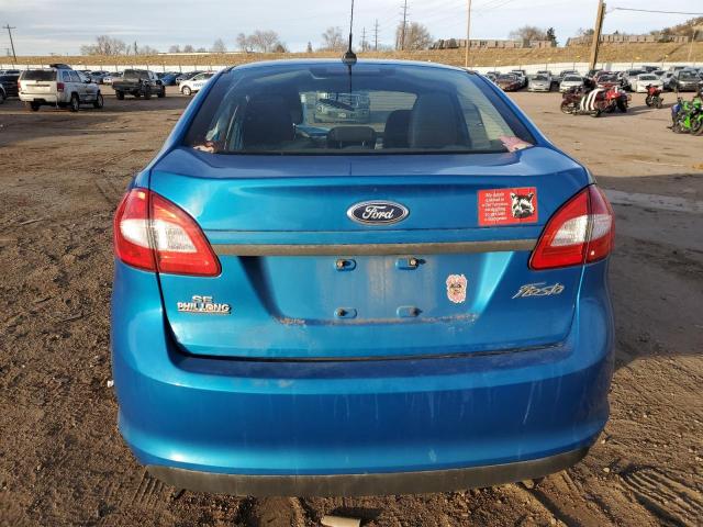 3FADP4BJ0DM147468 - 2013 FORD FIESTA SE BLUE photo 6