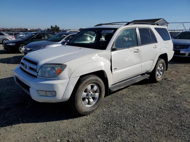 JTEZT14R340015056 - 2004 TOYOTA 4RUNNER SR5 WHITE photo 1