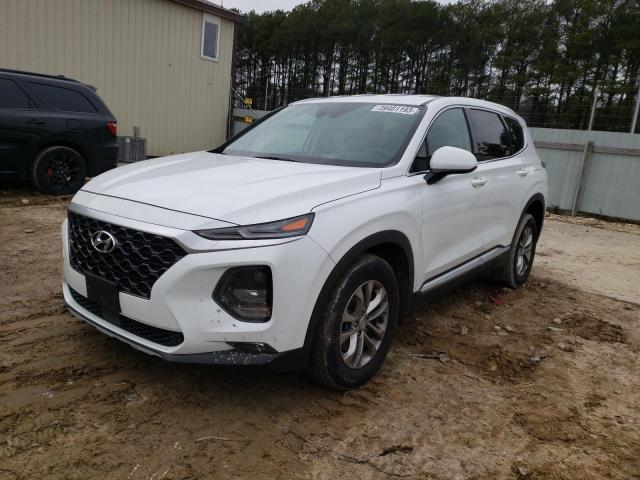 5NMS33AD1KH034079 - 2019 HYUNDAI SANTA FE SEL Սպիտակ լուսանկար 1