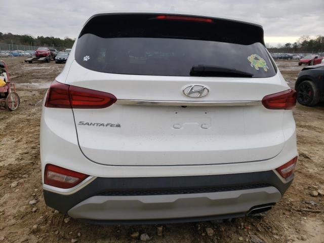 5NMS33AD1KH034079 - 2019 HYUNDAI SANTA FE SEL WHITE photo 6