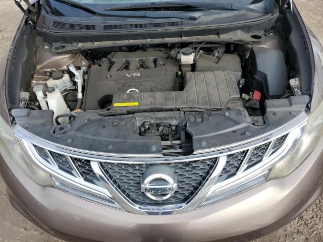 JN8AZ1MW0DW305665 - 2013 NISSAN MURANO S BROWN photo 12