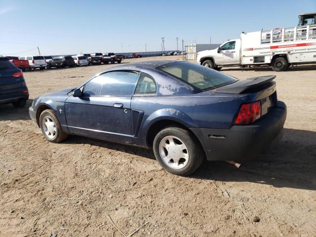 1FAFP40412F139723 - 2002 FORD MUSTANG BLUE photo 2