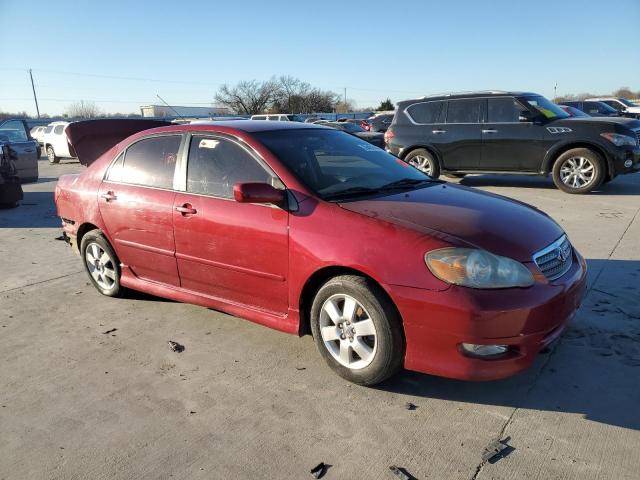 1NXBR32E18Z972666 - 2008 TOYOTA COROLLA CE RED photo 4