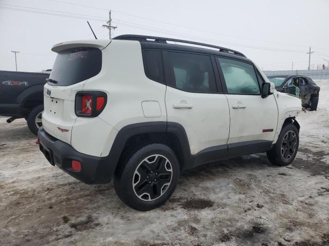 ZACCJBCT8GPD25706 - 2016 JEEP RENEGADE TRAILHAWK WHITE photo 3