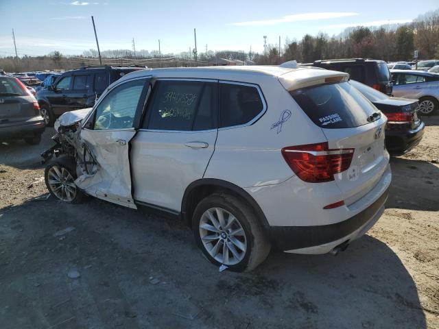 5UXWX5C56CL717689 - 2012 BMW X3 XDRIVE28I WHITE photo 2