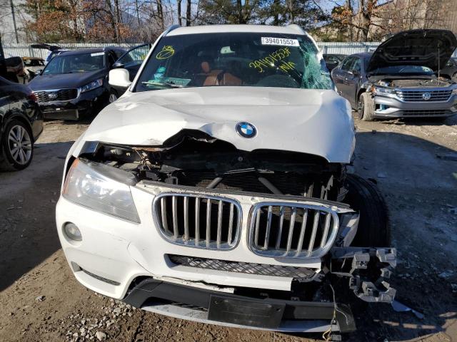 5UXWX5C56CL717689 - 2012 BMW X3 XDRIVE28I WHITE photo 5