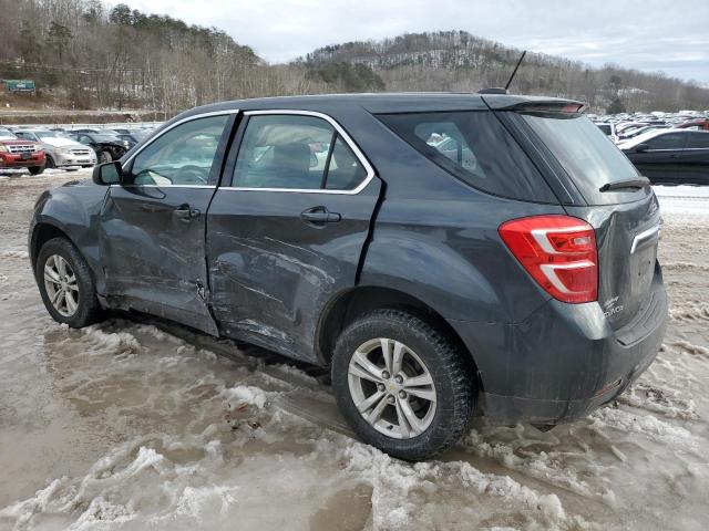 2GNALBEK4H1557826 - 2017 CHEVROLET EQUINOX LS CHARCOAL photo 2