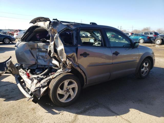 5Y2SN64L63Z405734 - 2003 PONTIAC VIBE GT GRAY photo 3