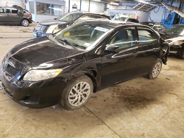 2T1BU4EE7AC350550 - 2010 TOYOTA COROLLA BASE BLACK photo 1