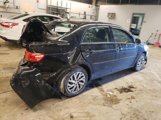 2T1BU4EE7AC350550 - 2010 TOYOTA COROLLA BASE BLACK photo 3