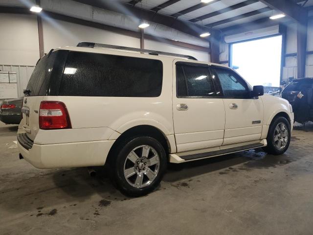 1FMFK19587LA76529 - 2007 FORD EXPEDITION EL LIMITED WHITE photo 3