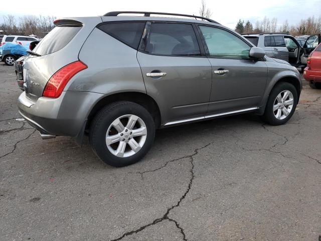 JN8AZ08WX7W612494 - 2007 NISSAN MURANO SL GRAY photo 3