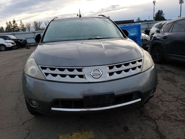 JN8AZ08WX7W612494 - 2007 NISSAN MURANO SL GRAY photo 5