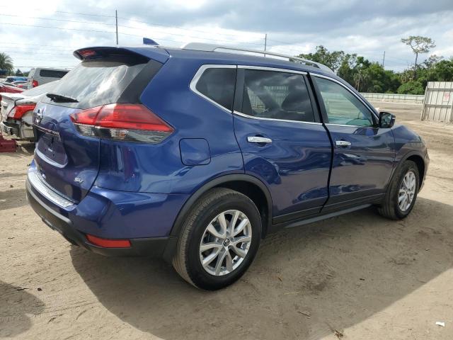 JN8AT2MT1HW145704 - 2017 NISSAN ROGUE S BLUE photo 3