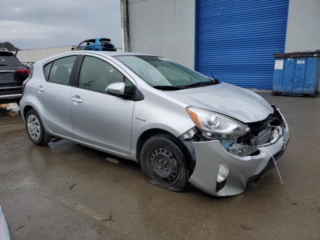 JTDKDTB30G1120519 - 2016 TOYOTA PRIUS C GRAY photo 4