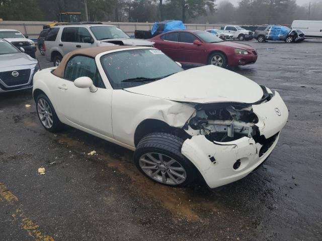 JM1NC25F080140485 - 2008 MAZDA MX-5 MIATA WHITE photo 4