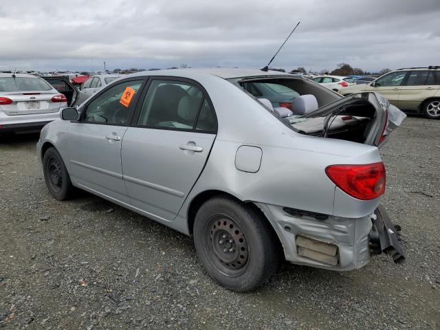 1NXBR32E25Z532192 - 2005 TOYOTA COROLLA CE SILVER photo 2